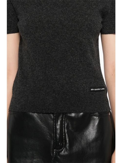 T-shirt in lana ALEXANDER WANG | 4KC1261114010